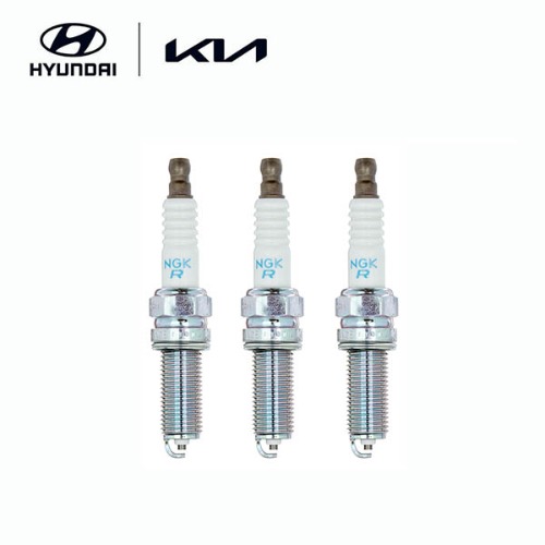 Комплект из 3 оригинальных никелевых свечей зажигания для Kia All New Morning (TA)