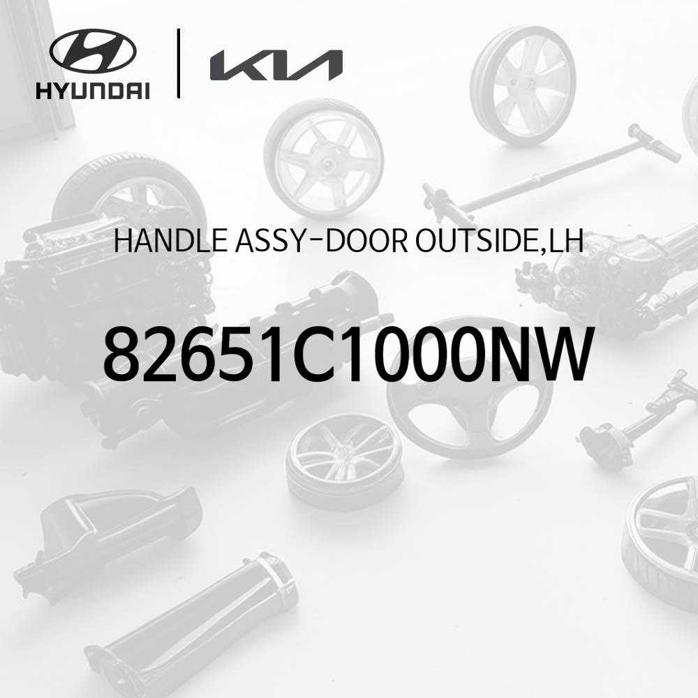 Rear Door Outside Handle, Left