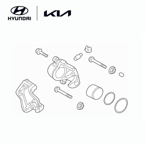 Front Right Brake Caliper Kit