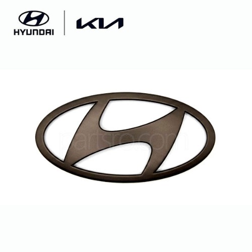 Эмблема Hyundai Staria спереди, розовое золото